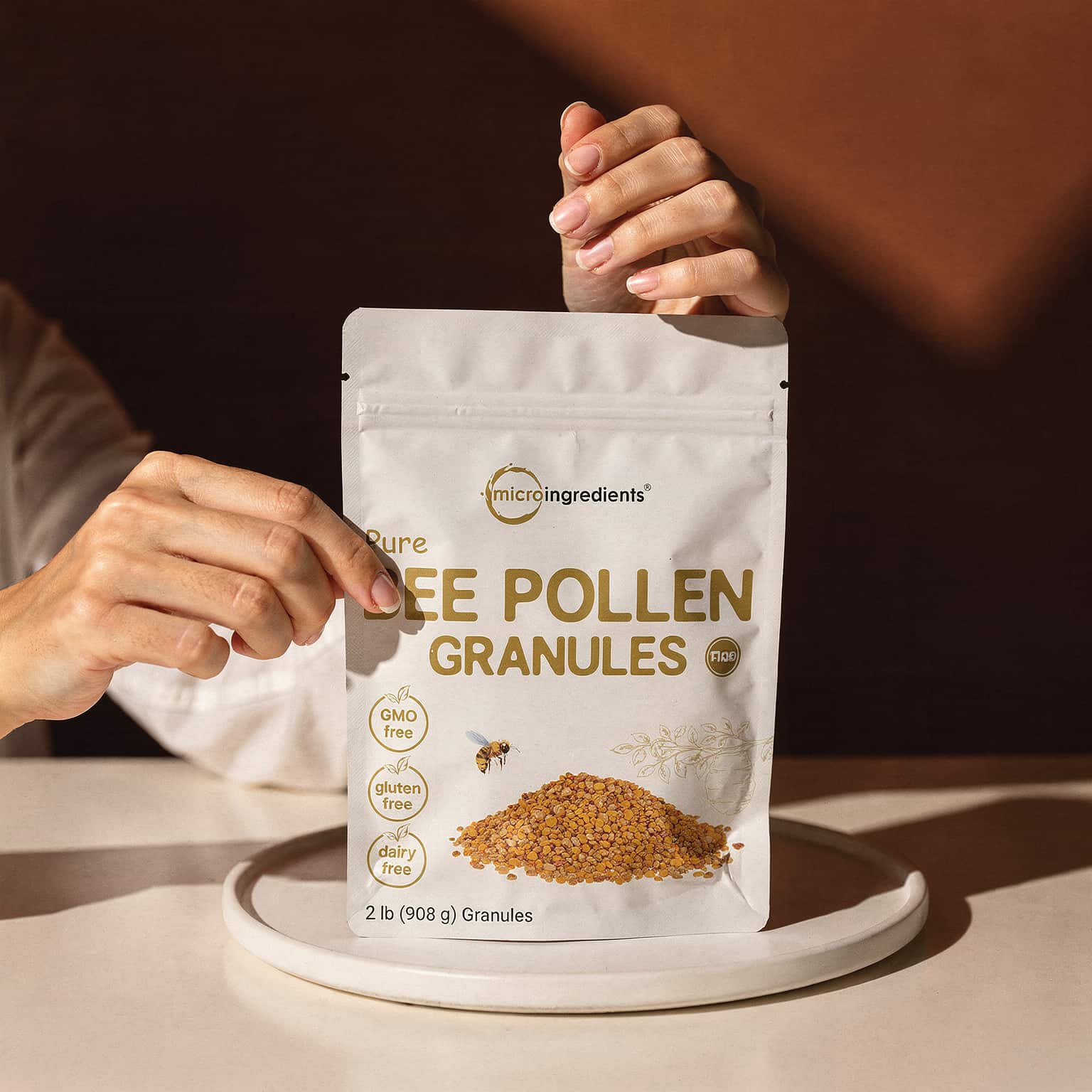Bee Pollen Granules 2 lb - Raw Natural Superfood