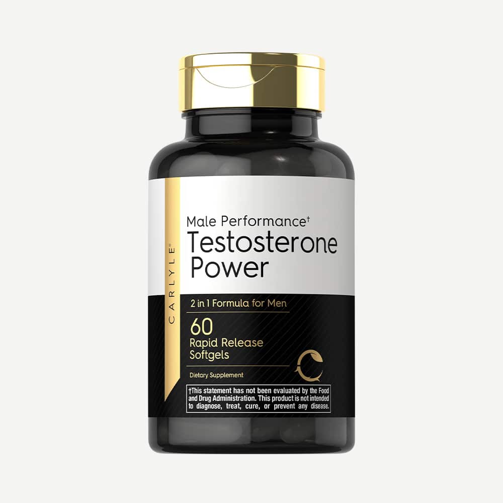Testosterone Supplement for Men - 60 Softgels