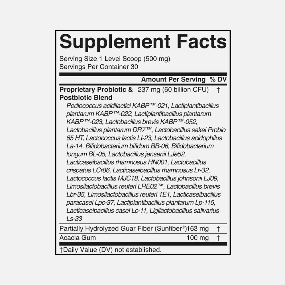 3-in-1 Women's Probiotics 60 Billion CFU - 0.5 oz Powder
