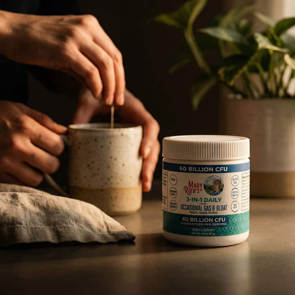 3-in-1 Gas & Bloat Probiotic 60 Billion CFU - Powder