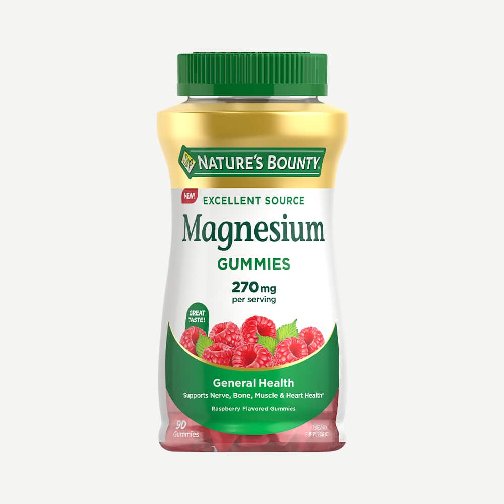 Magnesium Citrate 270mg - 90 Gummies (Raspberry)