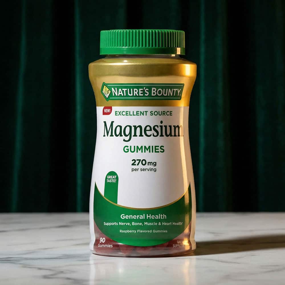 Magnesium Citrate 270mg - 90 Gummies (Raspberry)