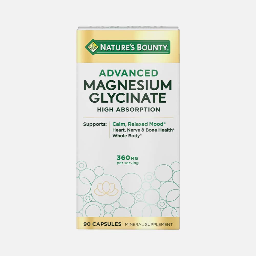 Magnesium Glycinate 360mg - 90 Capsules