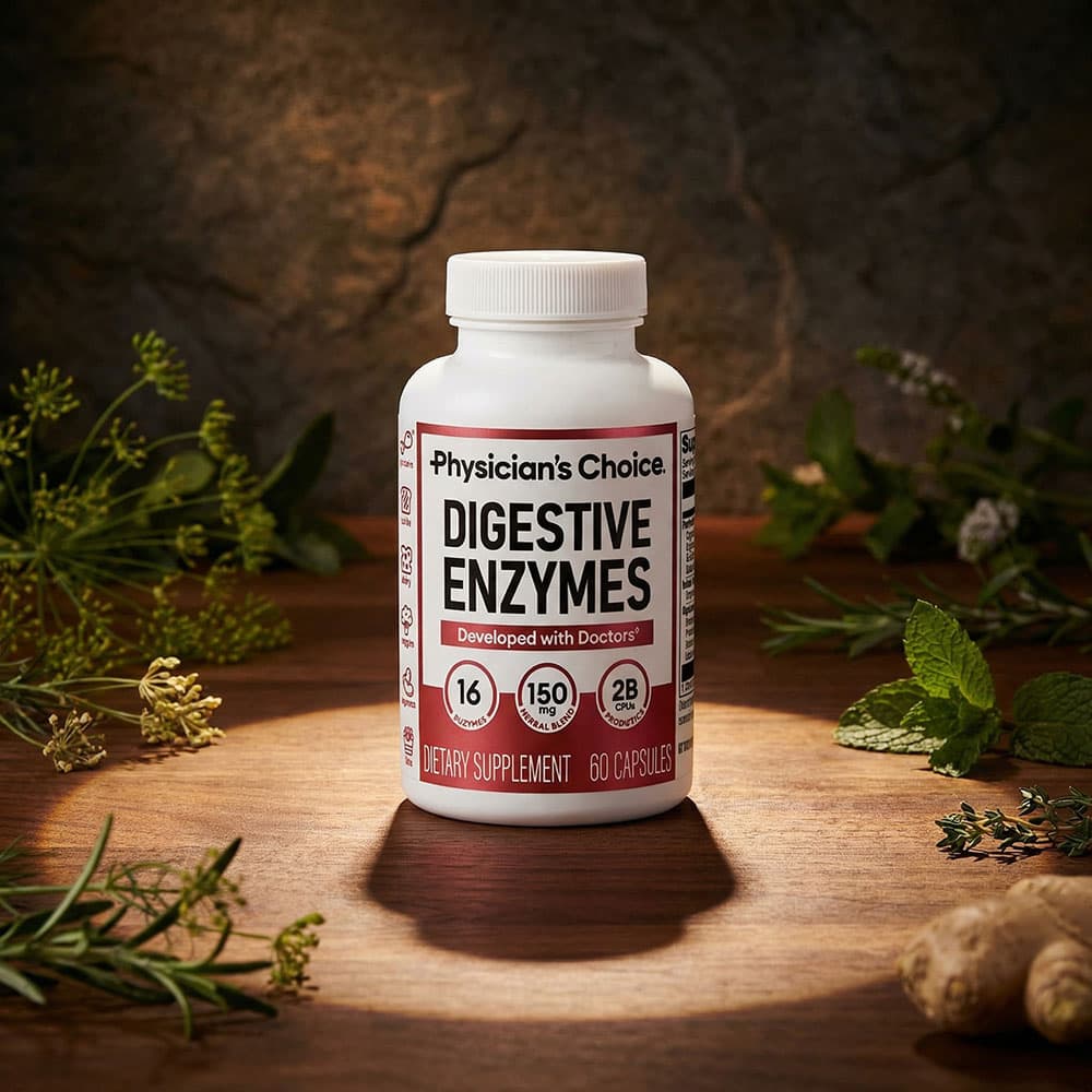 Digestive Enzymes 16-Blend - 60 Capsules
