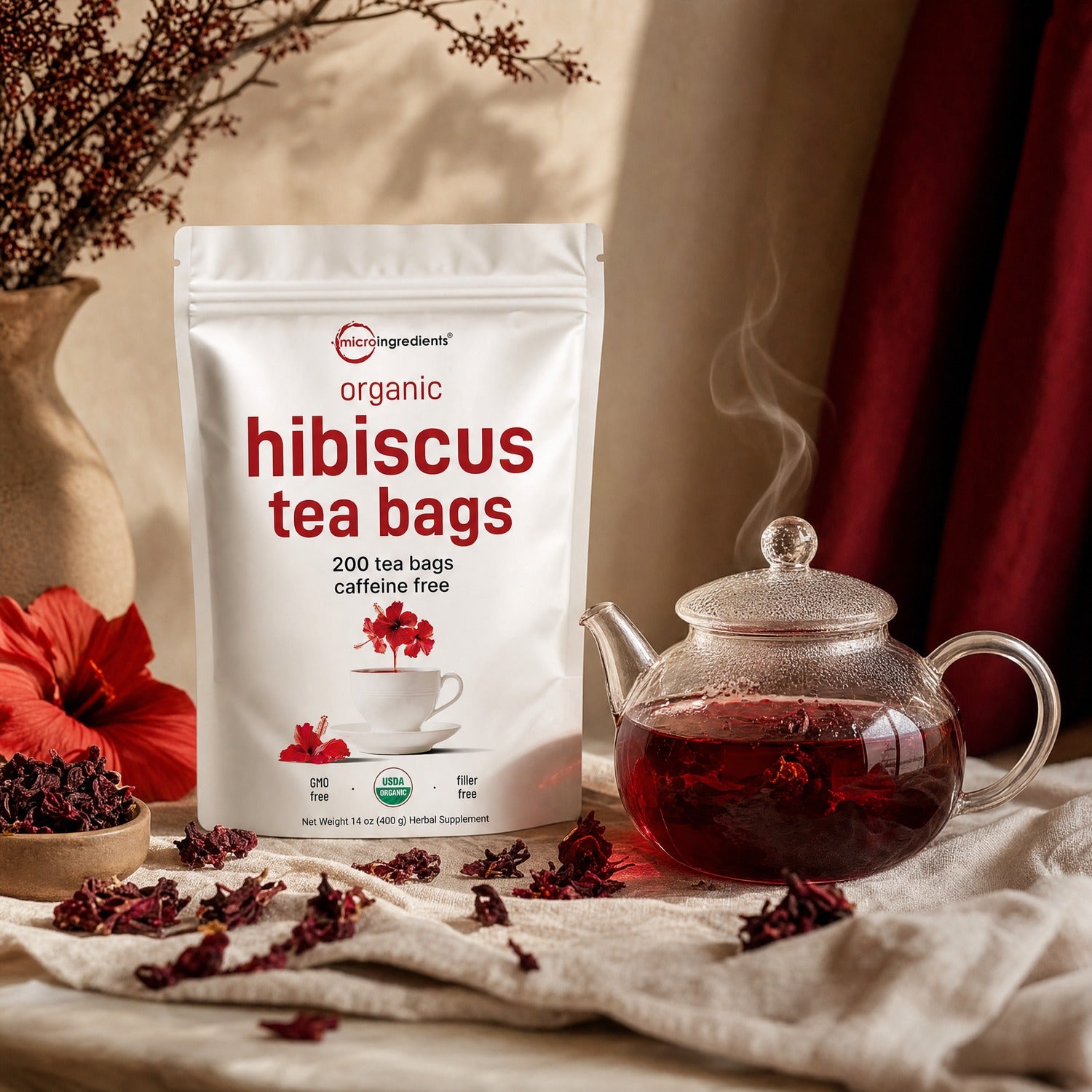 Organic Hibiscus Tea
