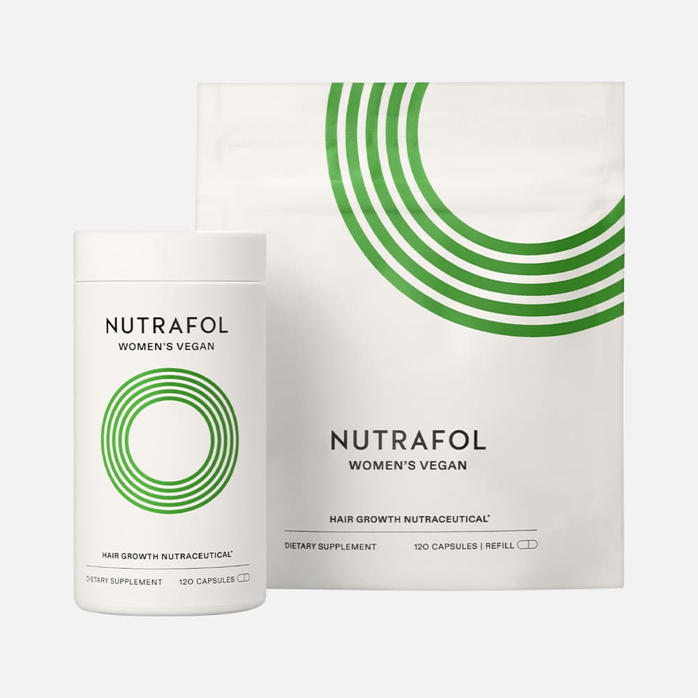 Nutrafol Vegan Hair Growth for Women Ages 18–44, 360 Capsules – 3-Month Supply