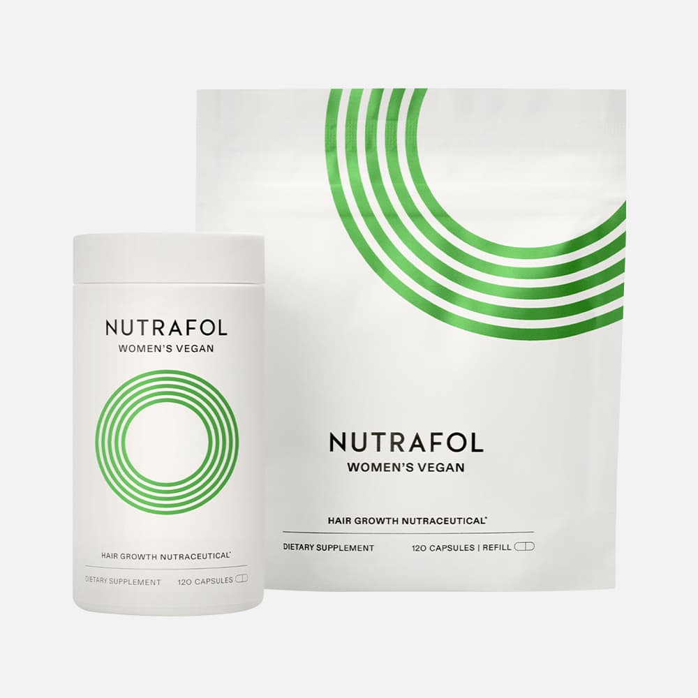Nutrafol Vegan Hair Growth for Women Ages 18–44, 240 Capsules – 2-Month Supply