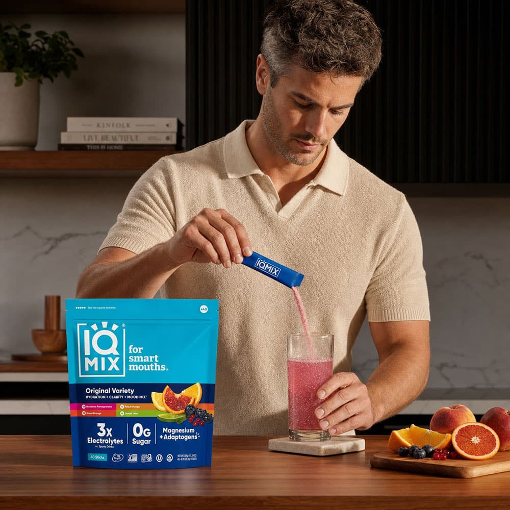 IQMIX Hydration Electrolyte Powder - 40 Stick Packs