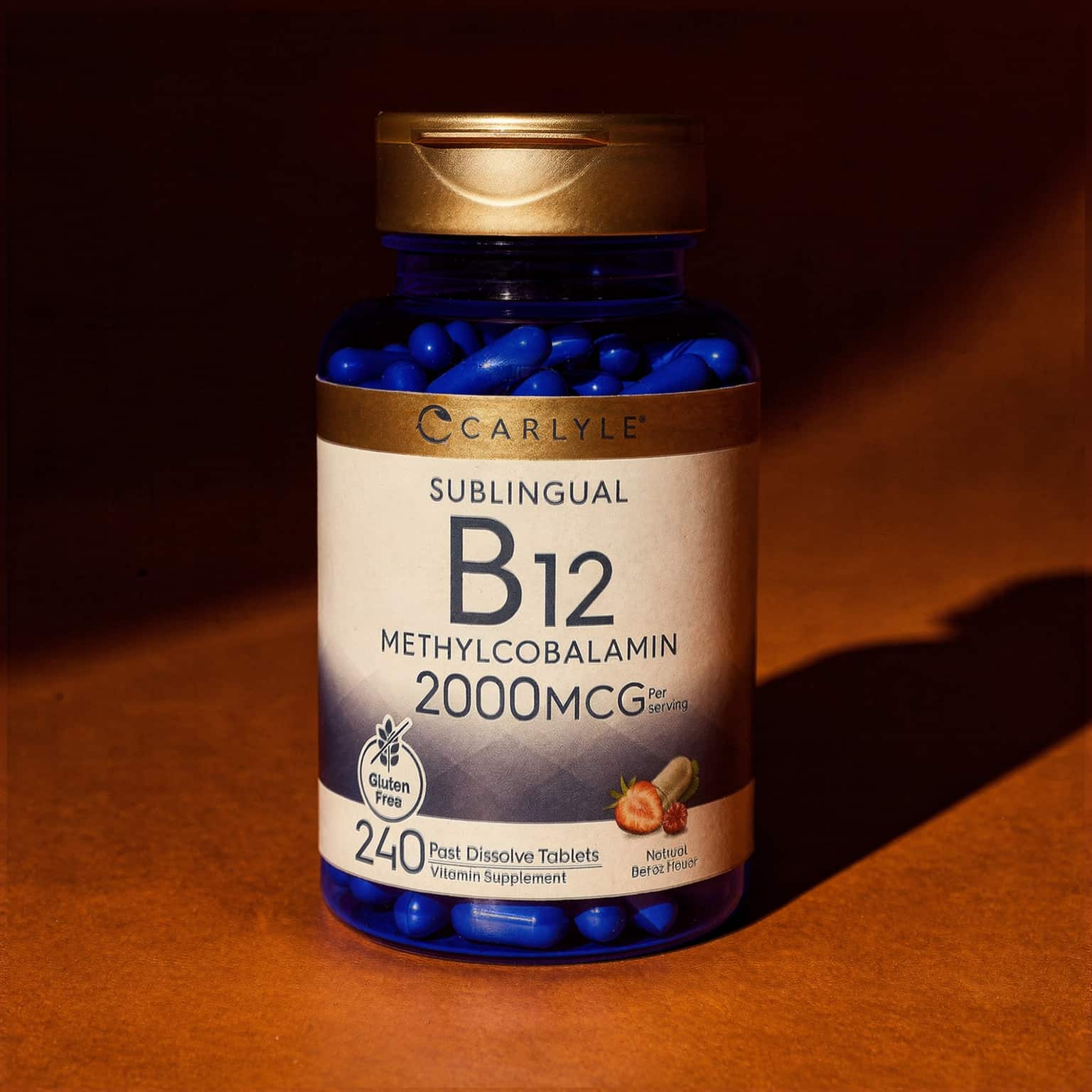 Carlyle Vitamin B12 Methylcobalamin 2000mcg 240 Tablets