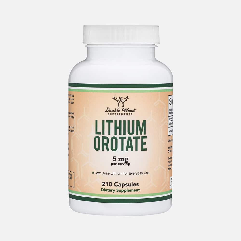 Lithium Orotate 5mg - 210 Capsules