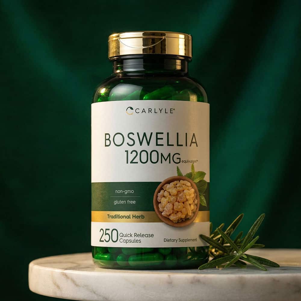 Boswellia Serrata Extract 1200mg - 250 Capsules