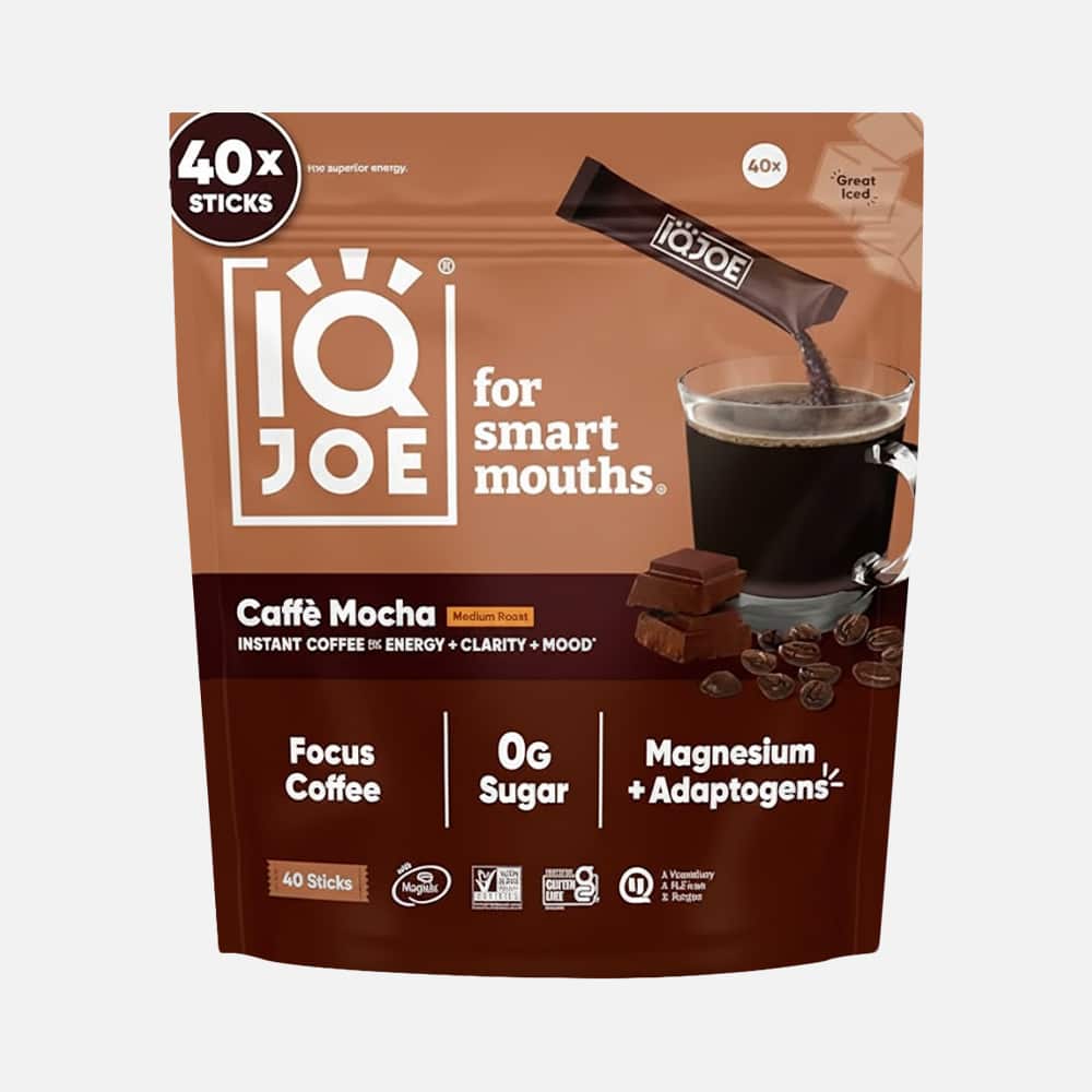 IQJOE Café Mocha Coffee 200mg - 40 Packets