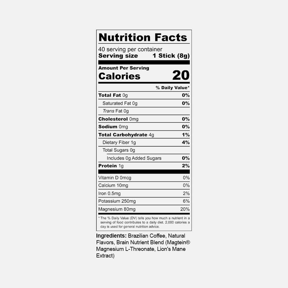 IQJOE Café Mocha Coffee 200mg - 40 Packets