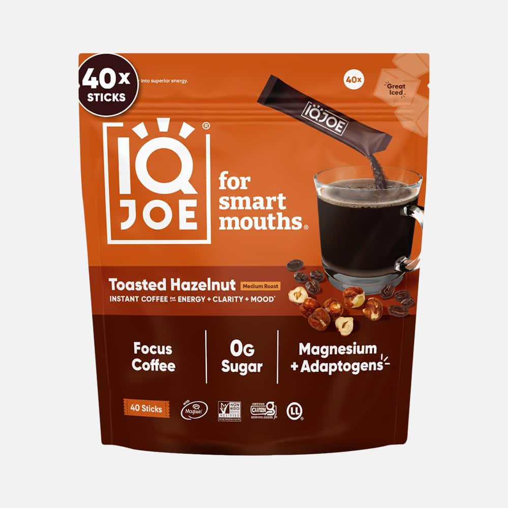 IQJOE Mushroom Coffee 40 Servings - Instant Packets