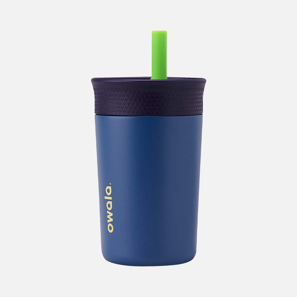 Kids Insulated Tumbler 12oz - Stainless Steel Straw Cup