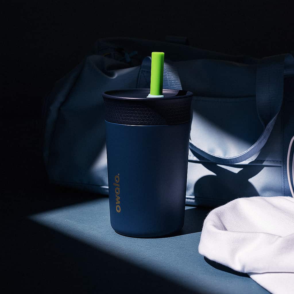 Kids Insulated Tumbler 12oz - Stainless Steel Straw Cup