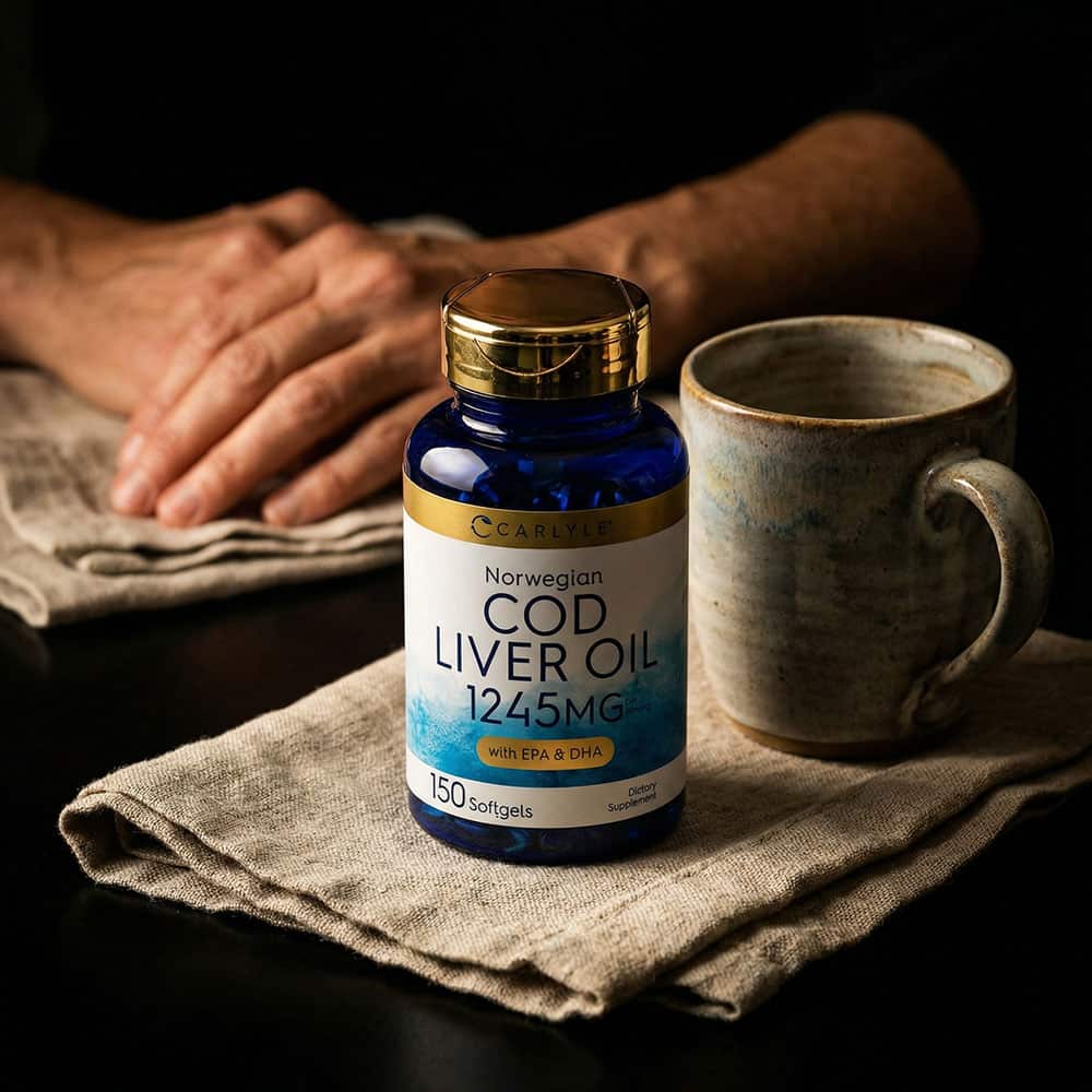 Norwegian Cod Liver Oil 1245mg - 150 Softgels