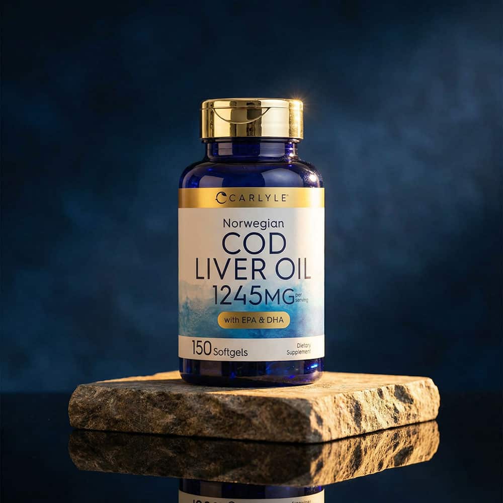 Norwegian Cod Liver Oil 1245mg - 150 Softgels