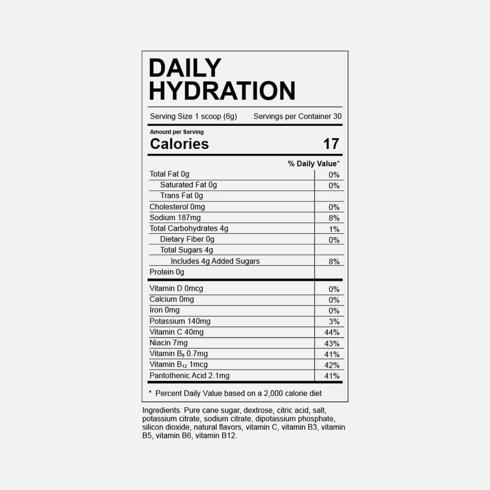 TruBrain Daily Hydration Electrolytes