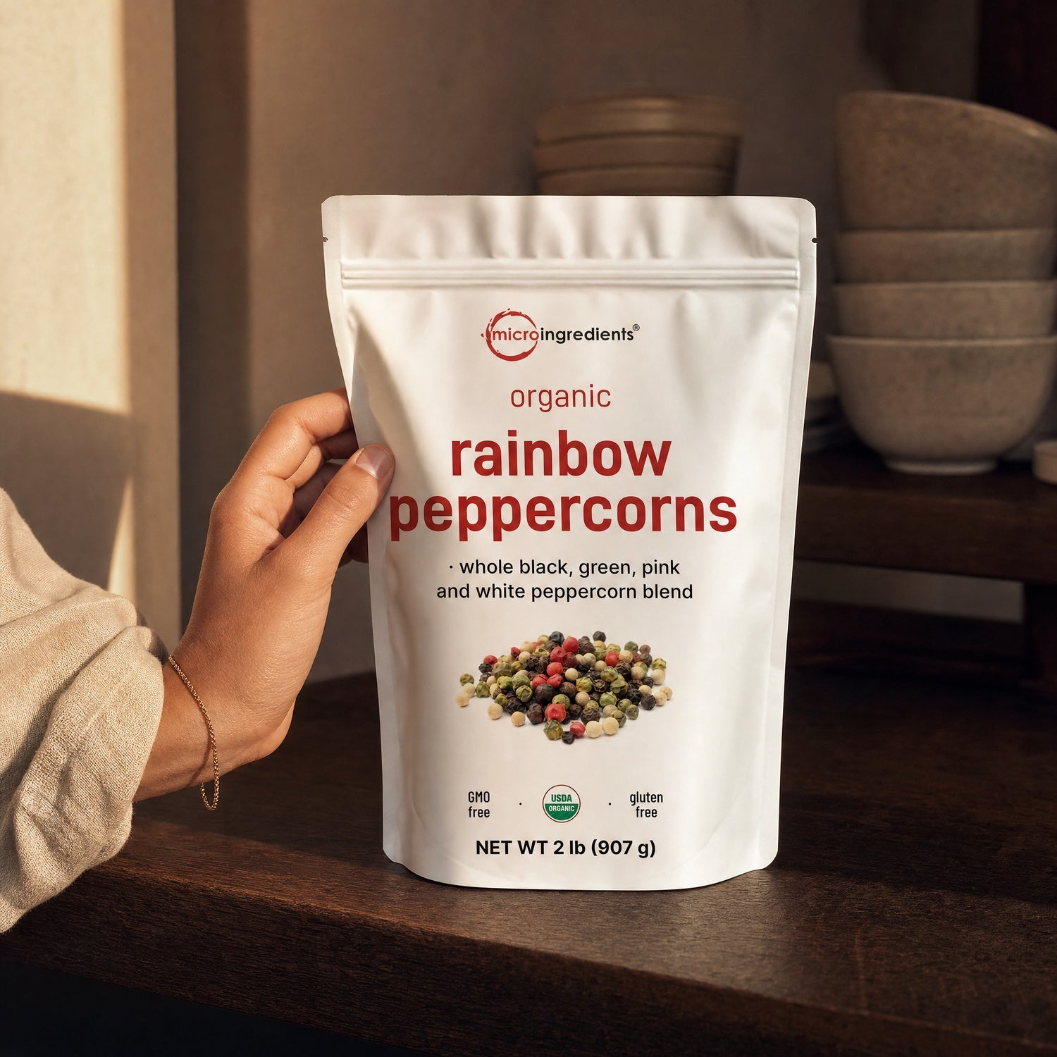 Organic Rainbow Peppercorns