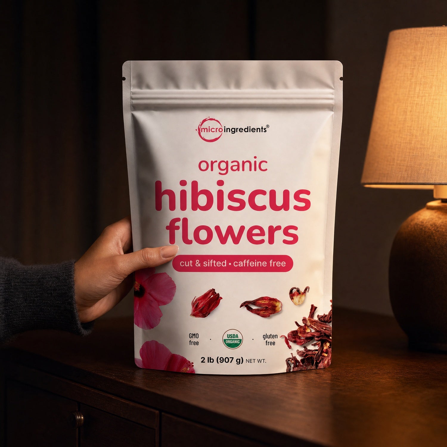 Organic Hibiscus Flowers