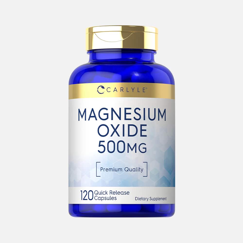 Magnesium Oxide 500mg - 120 Capsules