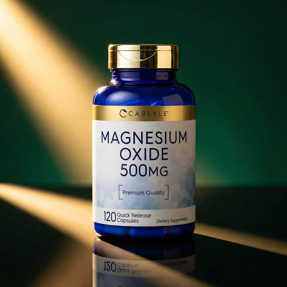 Magnesium Oxide 500mg - 120 Capsules