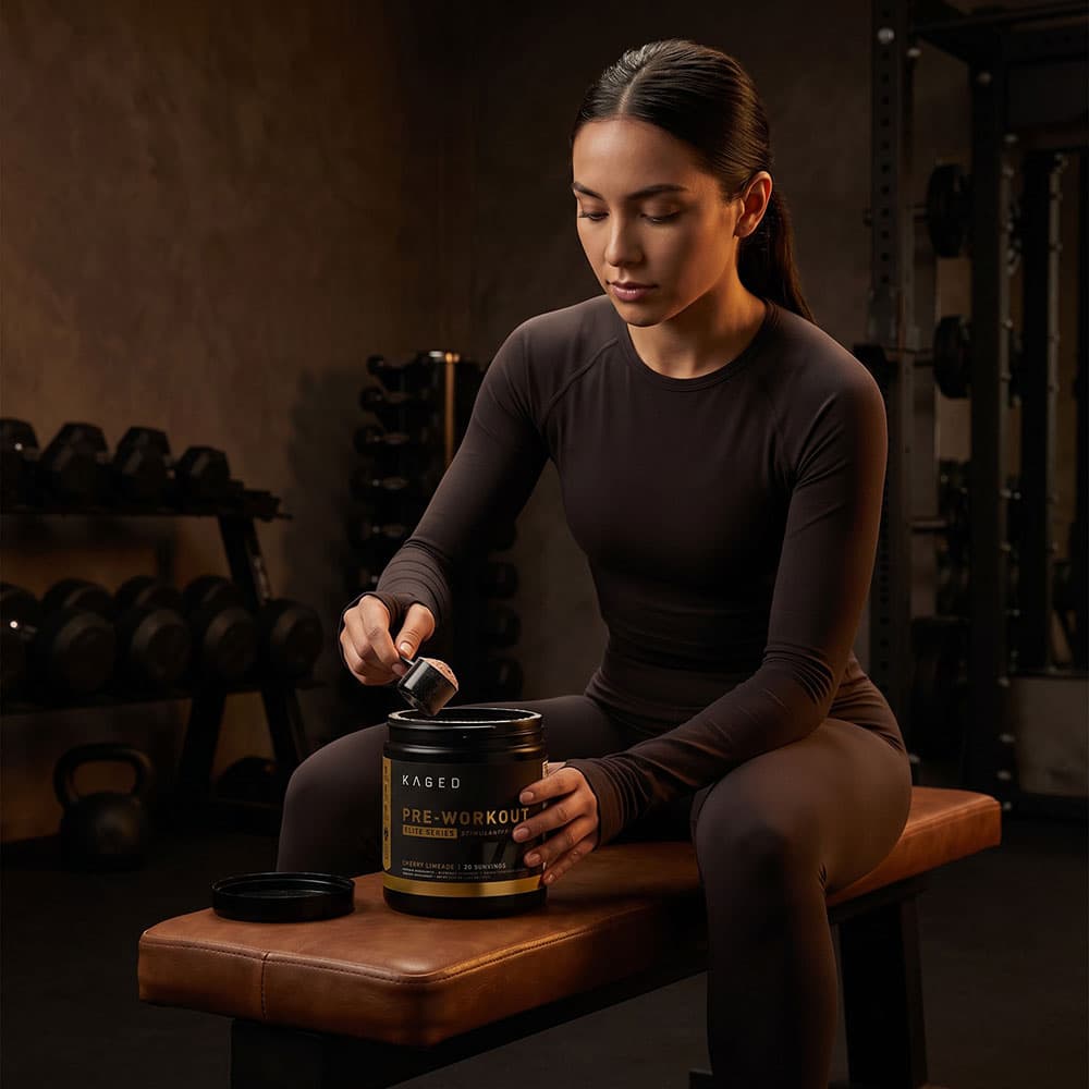 Kaged Pre-Workout Elite Stim-Free - 20 Servings Powder