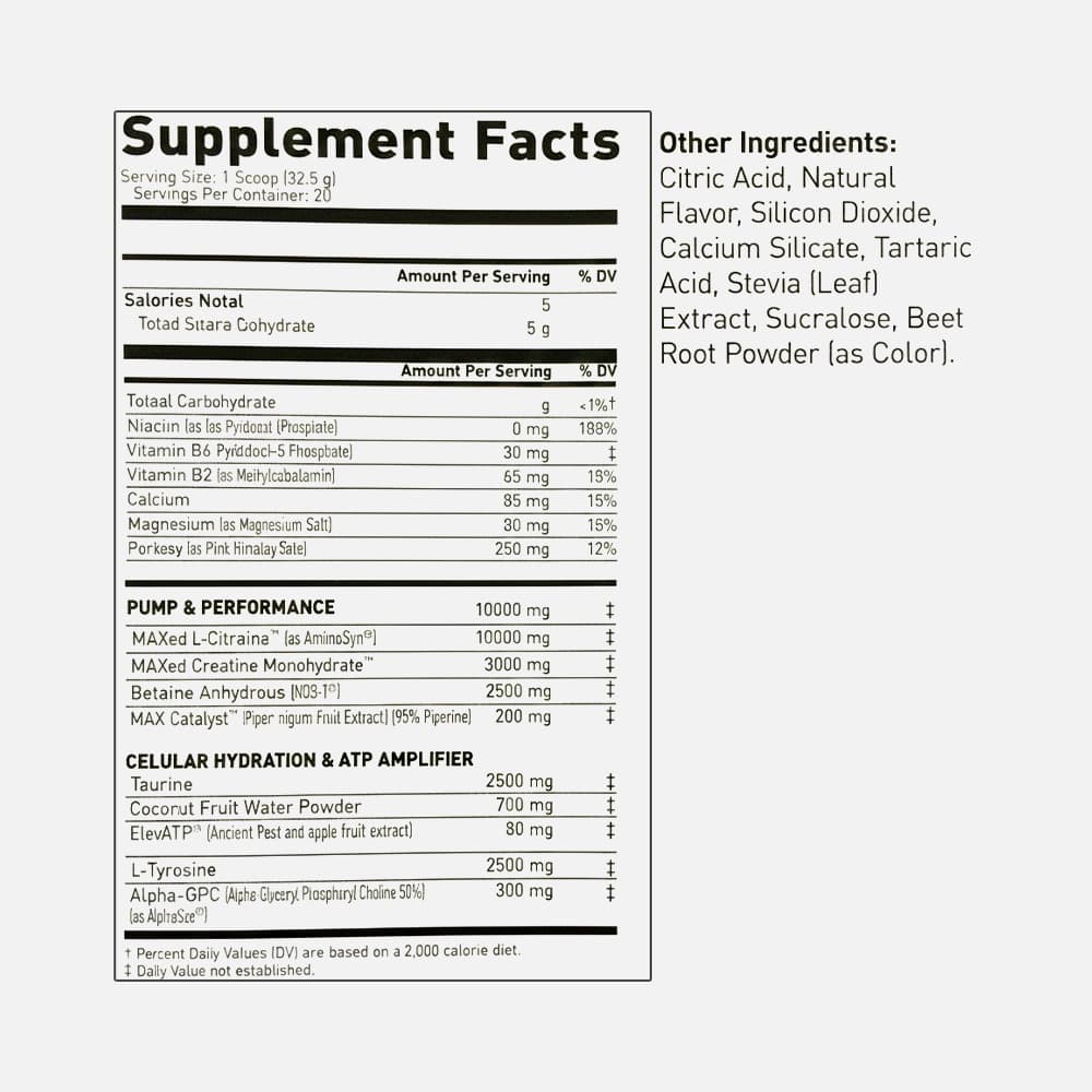 Kaged Pre-Workout Elite Stim-Free - 20 Servings Powder