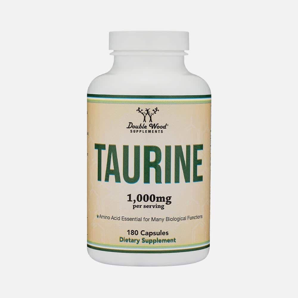 Taurine 1000mg - 180 Vegan Capsules