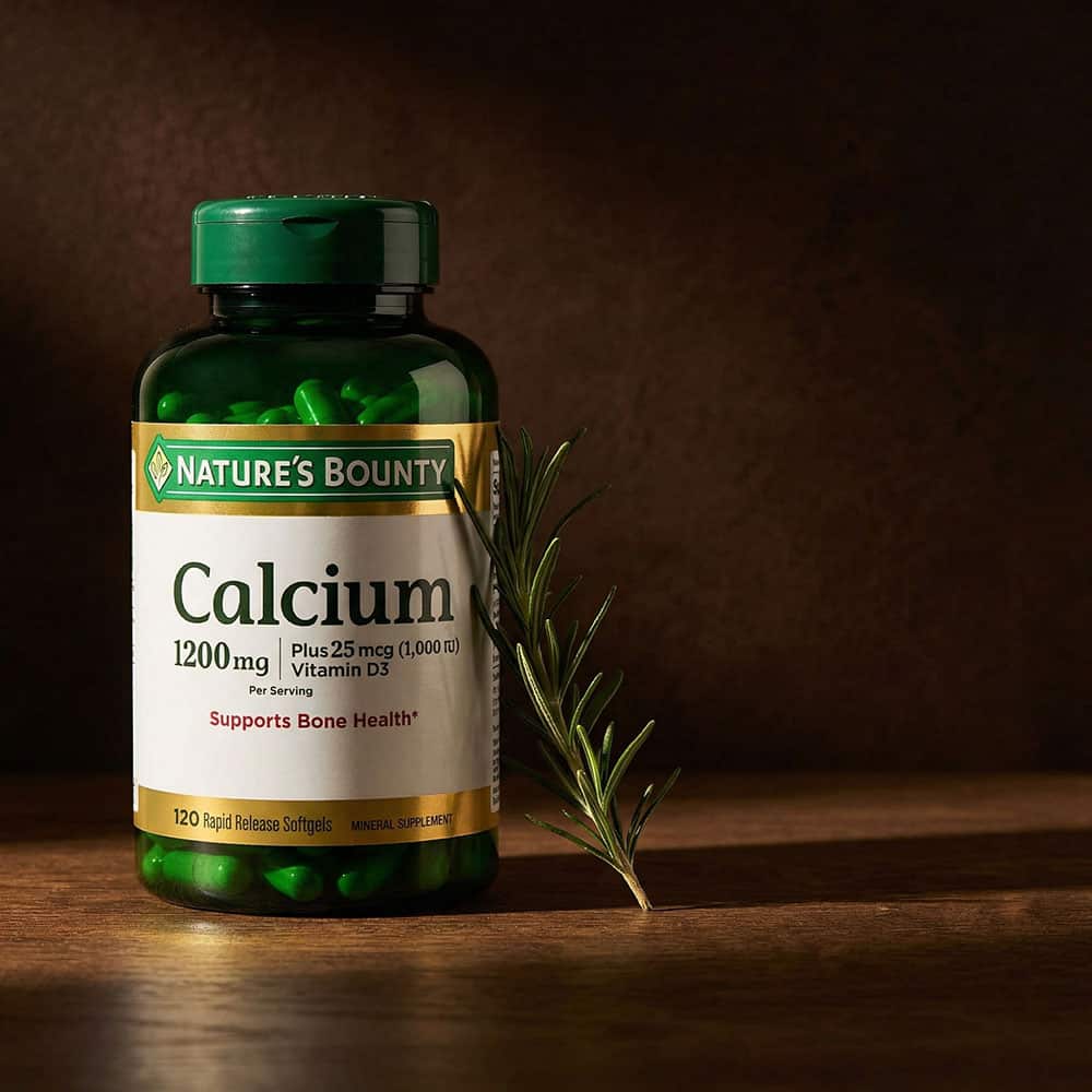 Calcium Carbonate 1200mg with Vitamin D3 1000IU - 120 Softgels