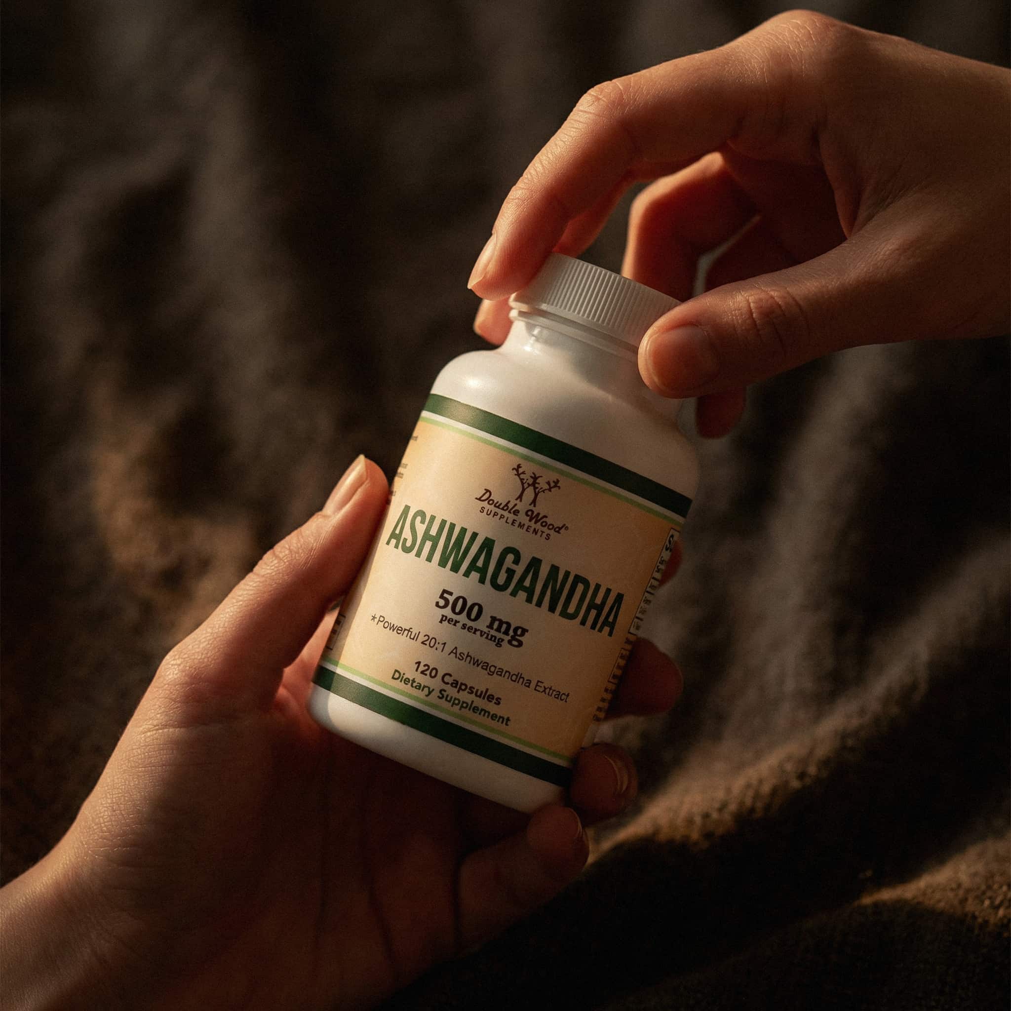 Ashwagandha Extract 500mg (20:1) - 120 Capsules