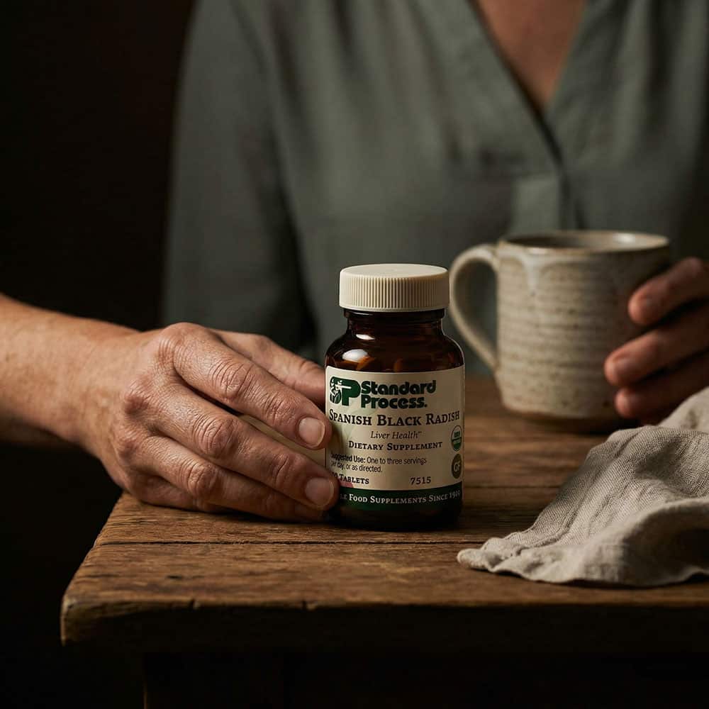 Spanish Black Radish 850mg - 30 Tablets