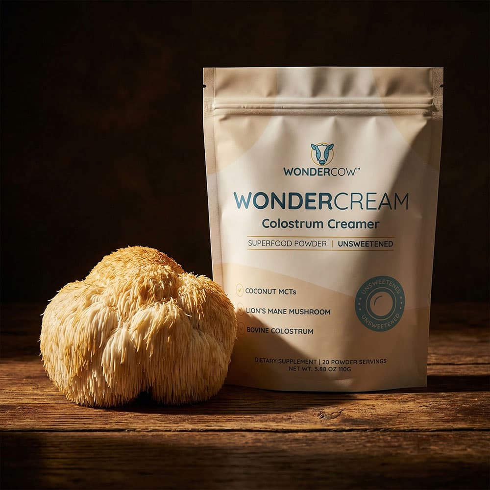 Bovine Colostrum & Lion's Mane - Superfood Creamer Powder