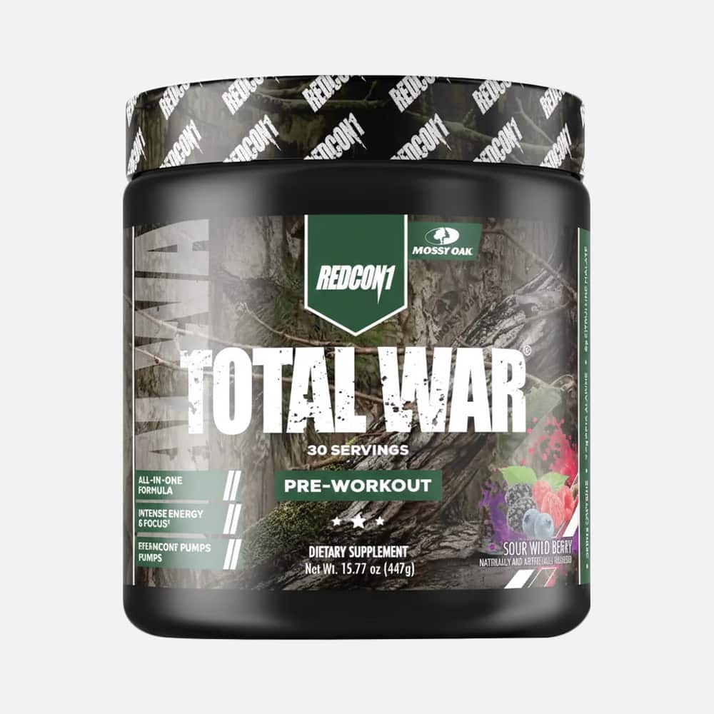 Total War Pre Workout 320mg Caffeine - 30 Servings Powder