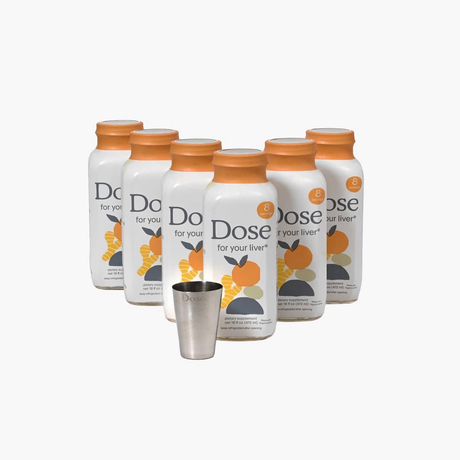 Dose for Your Liver - Liver Cleanse Detox Liquid - 473 ml 6-Pack