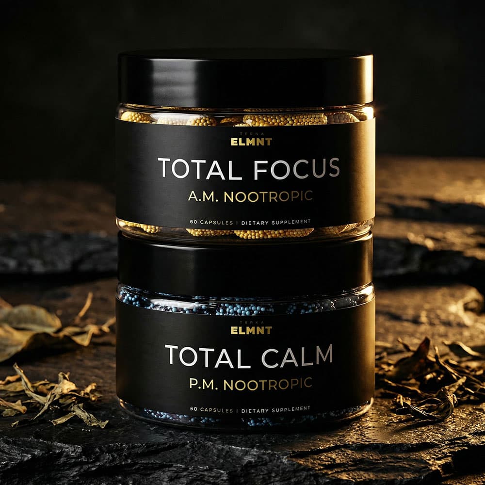 AM/PM Nootropic Total Focus + Calm - 60 Capsules