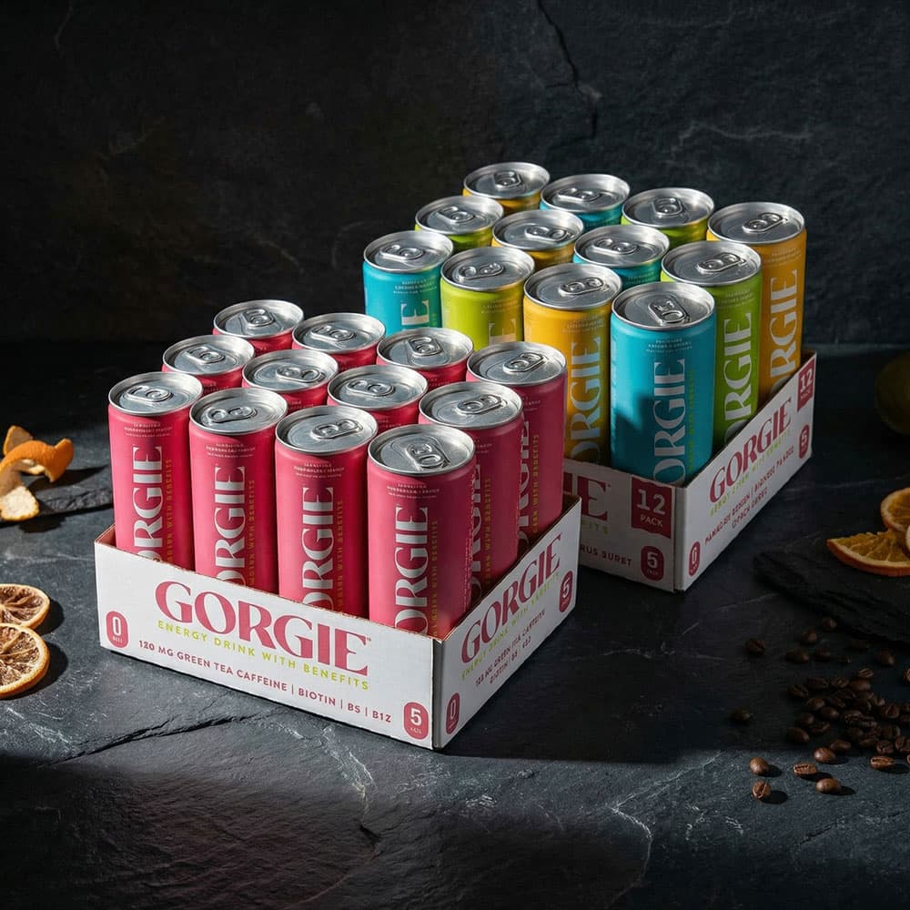 GORGIE Tropical Variety Watermelon - 24 Cans Sparkling