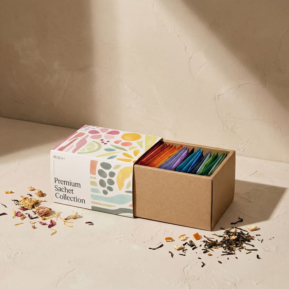 Rishi Organic Tea Sachet Sampler - 24 Tea Bags