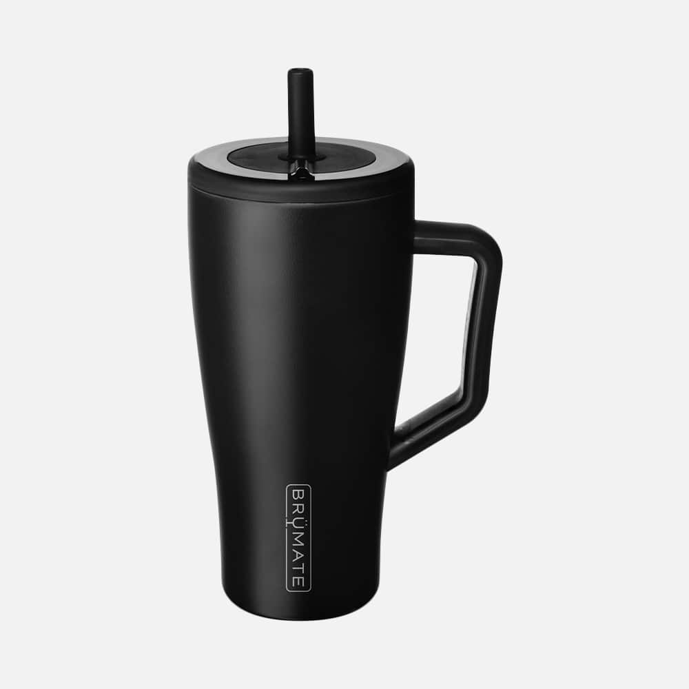 BrüMate Era 30oz Insulated Tumbler with Straw - Matte Black
