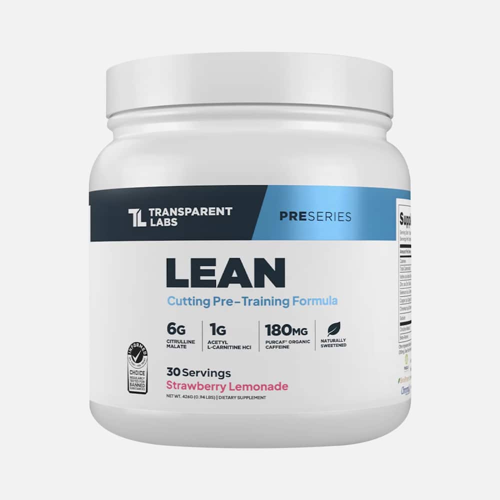 Lean Pre-Workout Powder - Tropical Punch