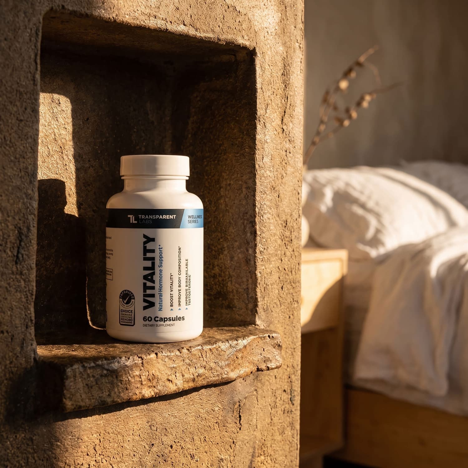 Vitality Testosterone Booster with Ashwagandha KSM-66