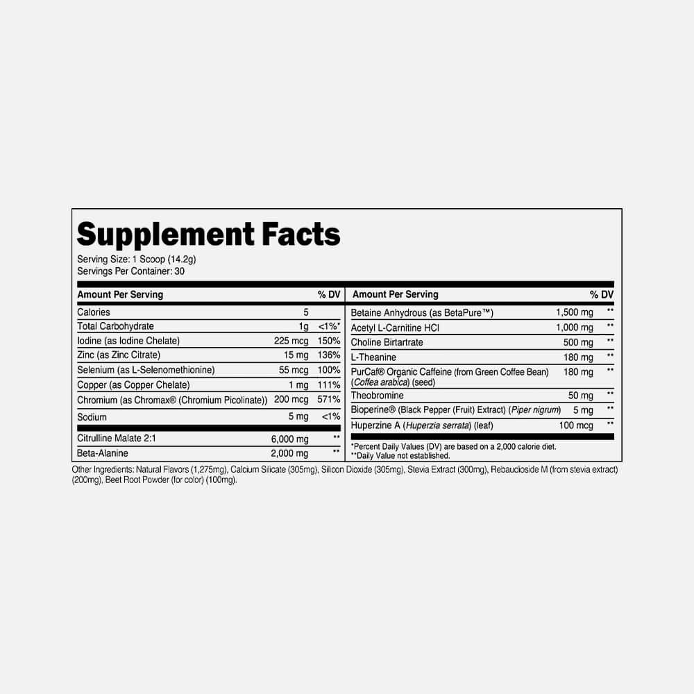 Lean Pre-Workout Powder - Strawberry Lemonade
