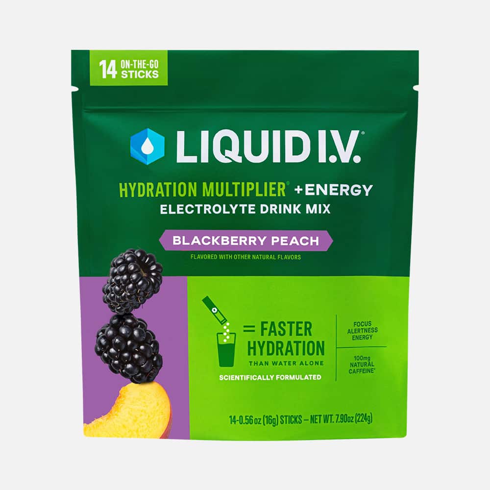 Liquid I.V. Hydration Multiplier+Energy - 42 Stick Packs