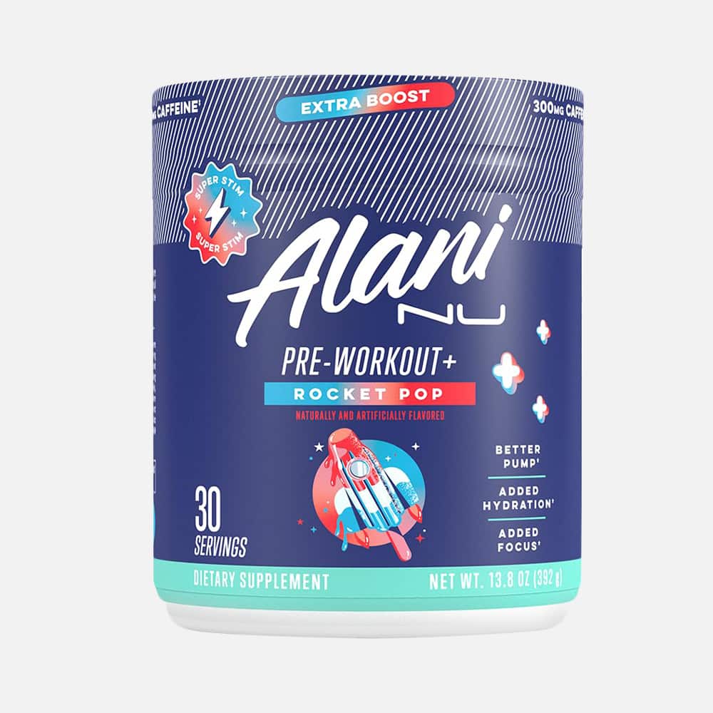 Pre-Workout+ Fitness Energy Supplement – Rocket Pop Flavor