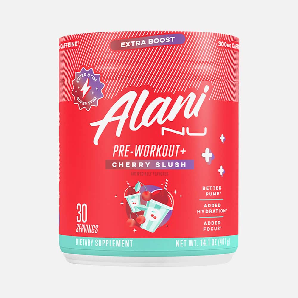 Pre-Workout+ Cherry Slush – Energy & Performance Support Formula