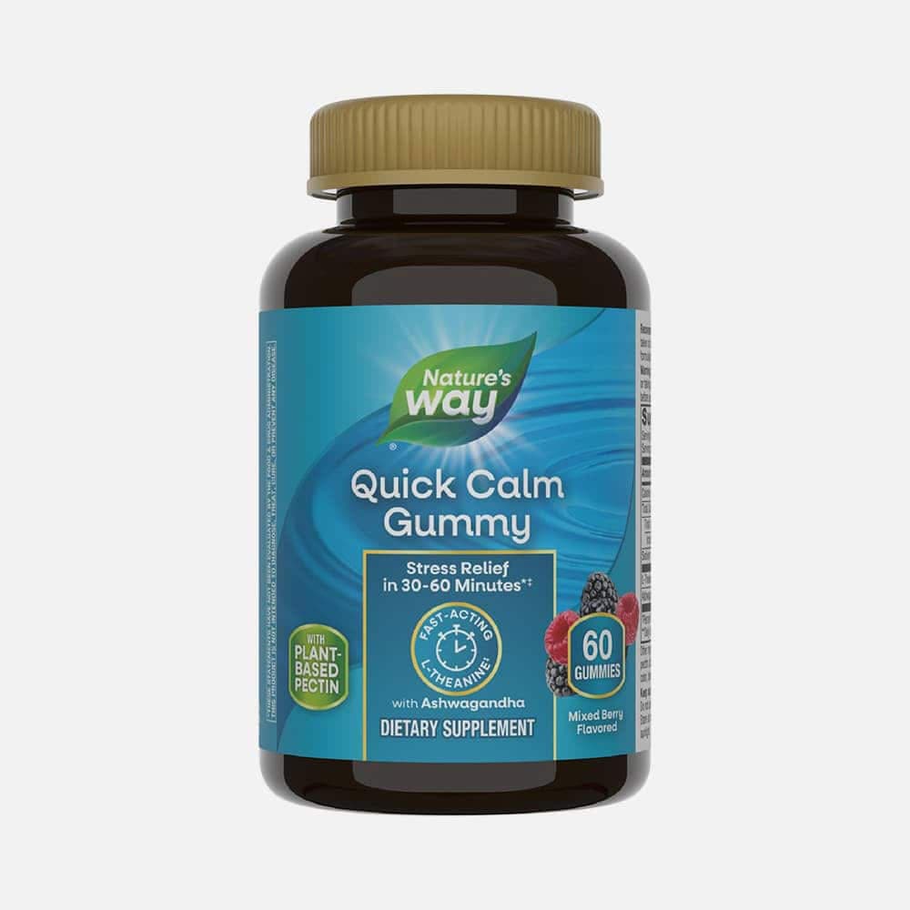 Quick Calm L-Theanine & Ashwagandha - 60 Gummies