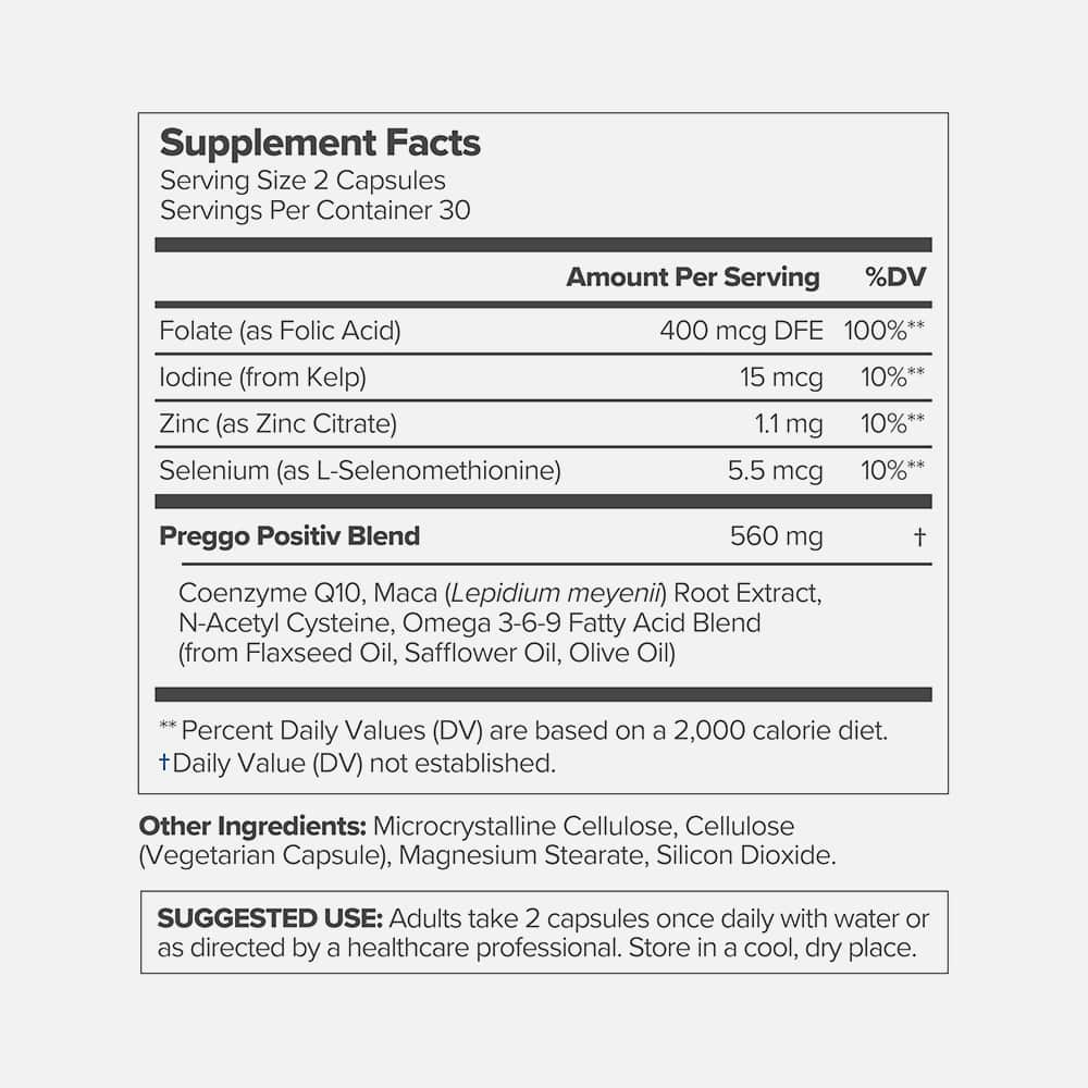 Preggo Conception Support 60 Capsules