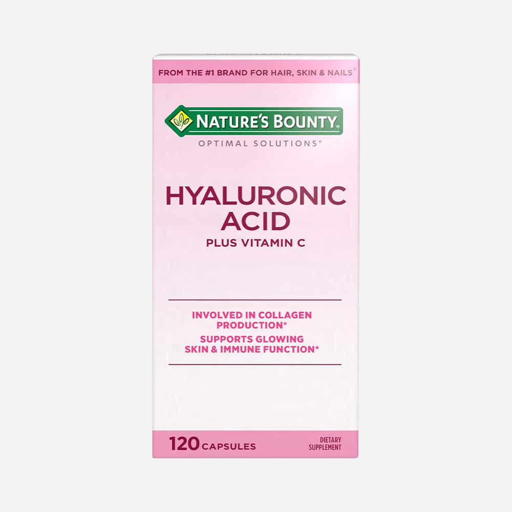 Hyaluronic Acid with Vitamin C - 120 Capsules
