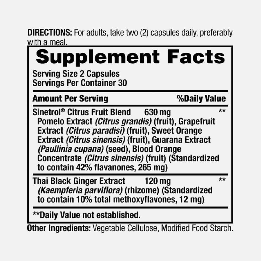 معزز الأيض المتقدم 450mg - 60 كبسولة